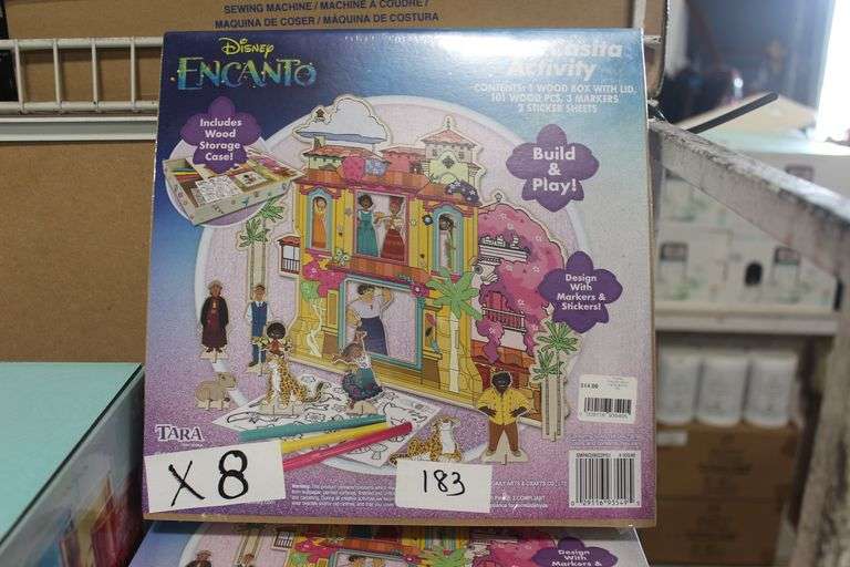 Brand new Disney Encanto Wood Casita Activity Set Retail $15 Ea