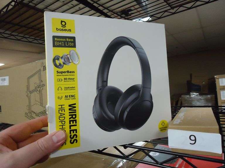 BASEUS BASS BH1 LITE OVER EAR WIRELESS HEADPHONES
