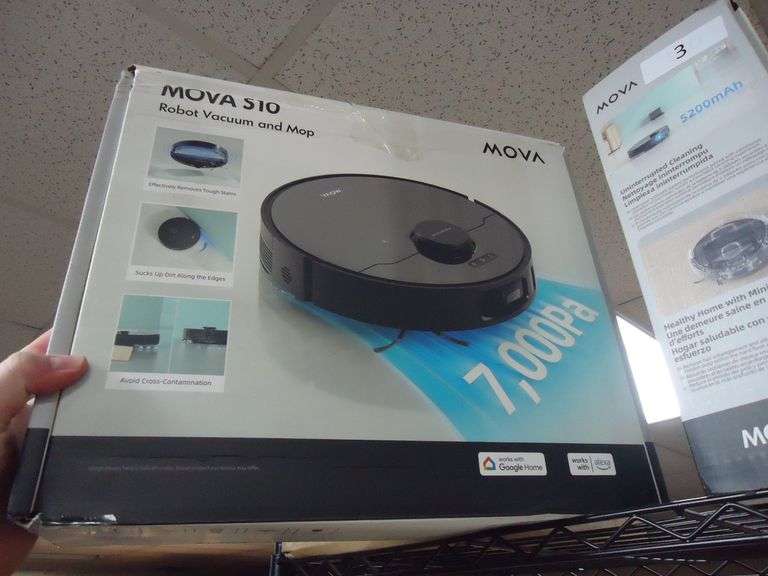 MOVA S10 ROBOT VACUUM AND MOP