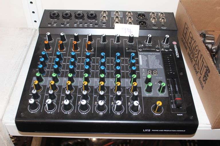 Harbinger Lx12 Mixing And Production Console