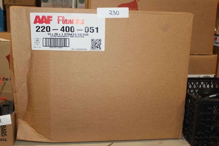 Aaf Flanders 220-400-051 15+20+1 Stratadensity Air Filter