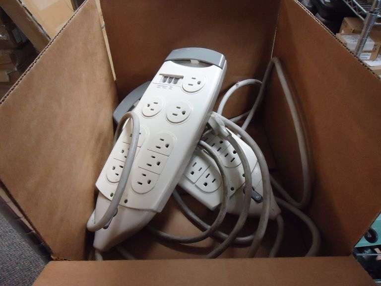LOT OF 2 POWER STRIPS
