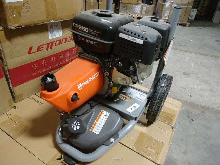 HUSQVARNA CR950 PRESSURE WASHER BASE ONLY. NO HANDLE OR HOSE
