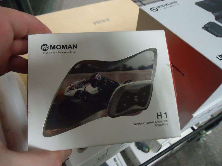 MOMAN H1 WIRELESS HEADSET AND INTERCOM 2-RIDER KIT