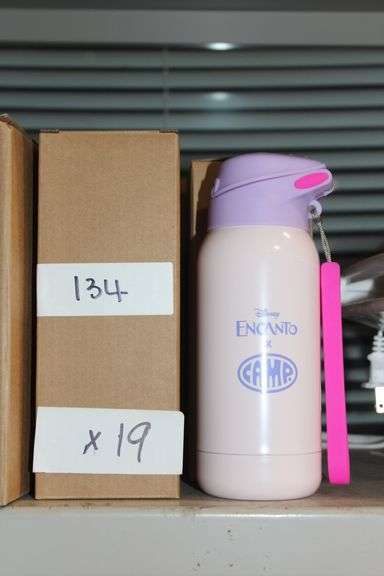 Brand New Camp X Disney's Encanto Collab Kids Metal Water Bottle Isabela Theme Hmkd-Cmp-Qo32 Retail $22 Ea