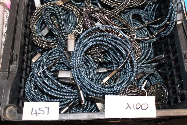 Braided Usb To Lighting Adapter Cables In Various Lengths
