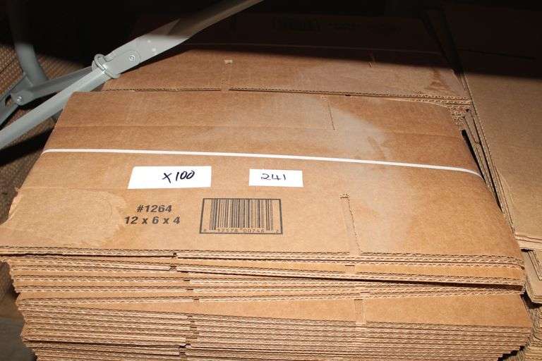 New Singlewall Box #1264 12"X6"X4"