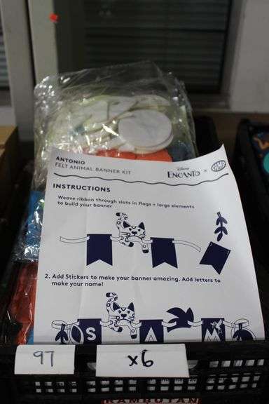 Brand New Camp X Disney'S Encanto Collab Felt Animal Banner Kit Most Antonio Themed