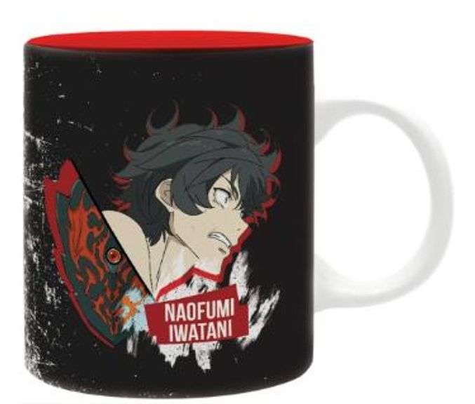 Brand new Abystyle The Rising Of The Shield Hero Naofumi Iwatani Ceramic Mug