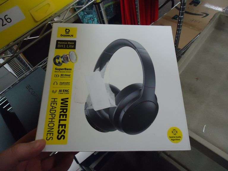 BASEUS BASS BH1 LITE OVER EAR WIRELESS HEADPHONES