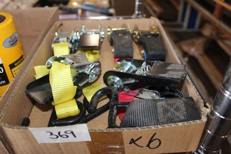 Various Small Tow Strap Ratchets