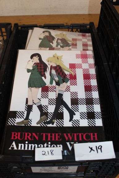 Brand new Burn The Witch Animation Works New Collectors Art Book