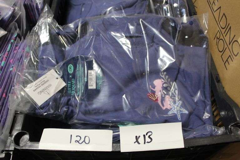 Brand New Camp X Disney's Little Mermaid Collab 4T Flip Sequins Sweatshirt New With Tags