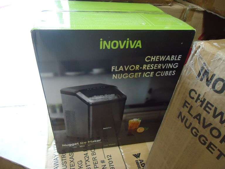 INOVIVA CHEWABLE FLAVOR RESERVING NUGGET ICE CUBES MAKER