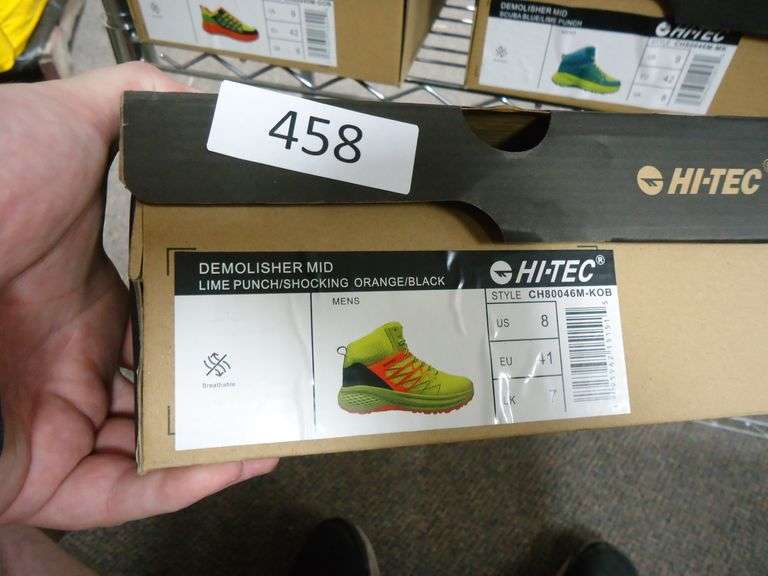 NEW! HI-TEC DEMOLISHER MID SHOE MENS SIZE 8