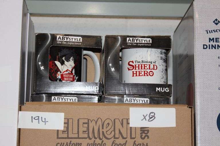 Brand new Abystyle The Rising Of The Shield Hero Naofumi Iwatani Ceramic Mug