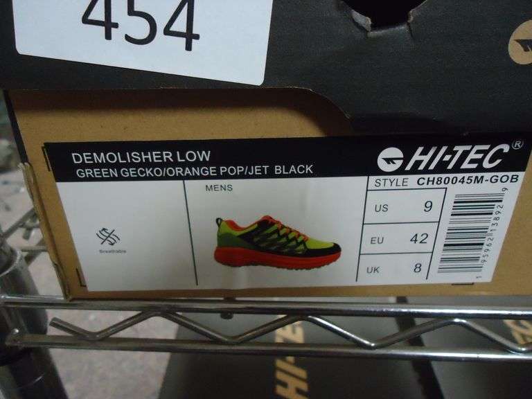 NEW! HI-TEC DEMOLISHER LOW SHOE MENS SIZE 9