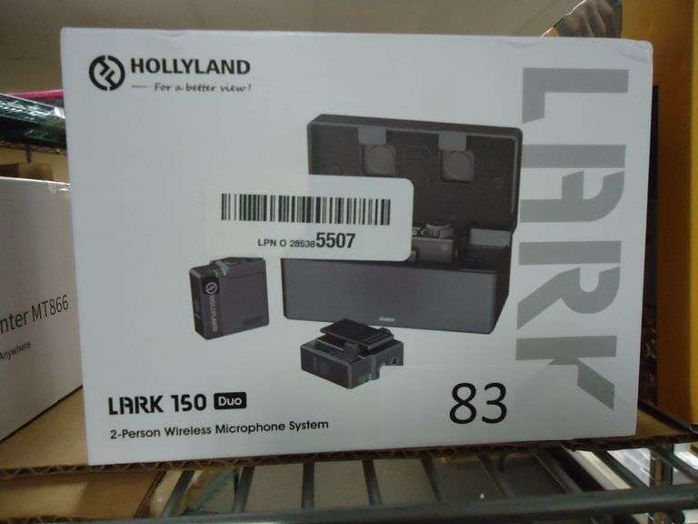 HOLLYLAND LARK150 DUO WIRELESS MICROPHONE SYSTEM