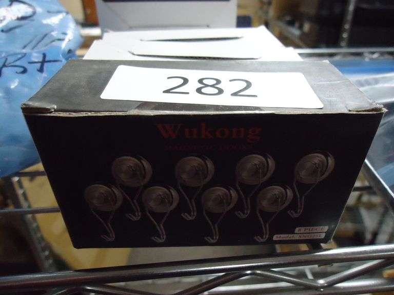 NEW! WUKONG MAGNETIC HOOKS. 8-PACK UPTO 40LBS