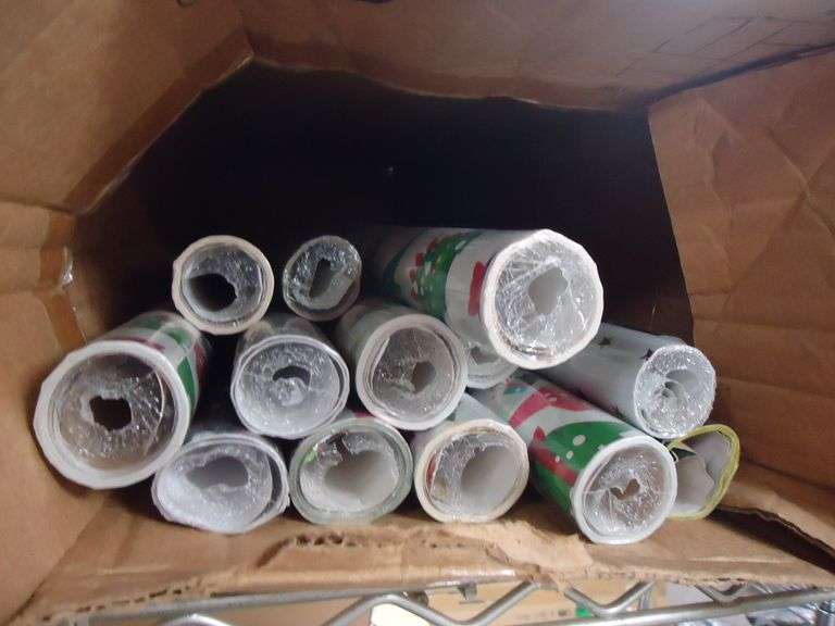 NEW! LOT OF CHRISTMAS WRAPPING PAPER