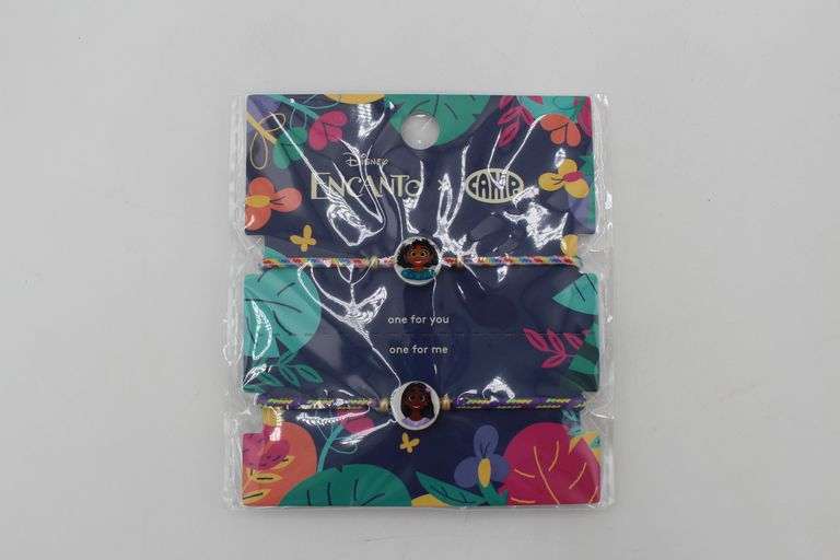 Brand New Camp X Disney's Encanto Collab Kids Friendship Bracelet Set Of 2 Retail $18Ea.
