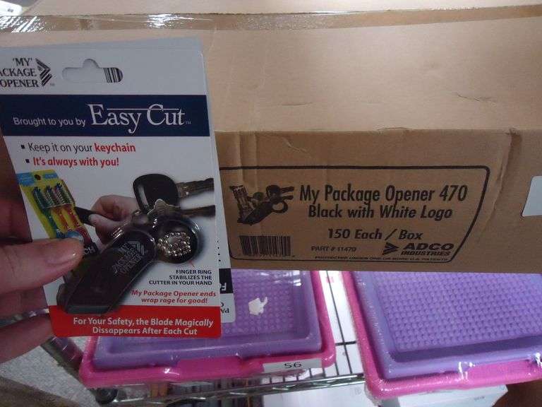 NEW! CASE OF 150 MY PACKAGE OPENER 470