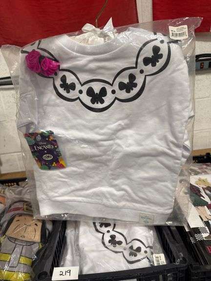 Brand New Camp X Disney's Encanto Collab Mirabel Embellished Sweatshirt Kids Small (4/6) Retail $65 Each New With Tags And Hanger, retails at $50 ea