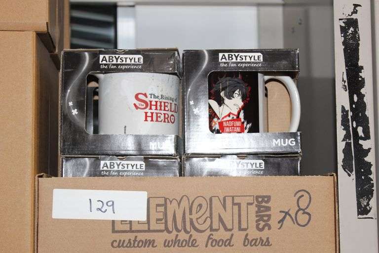 Brand new Abystyle The Rising Of The Shield Hero Naofumi Iwatani Ceramic Mug