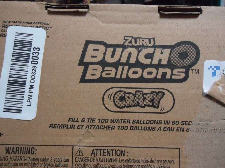NEW! ZURU BUNCHO BALLONS. SELF TYING WATER BALLOONS