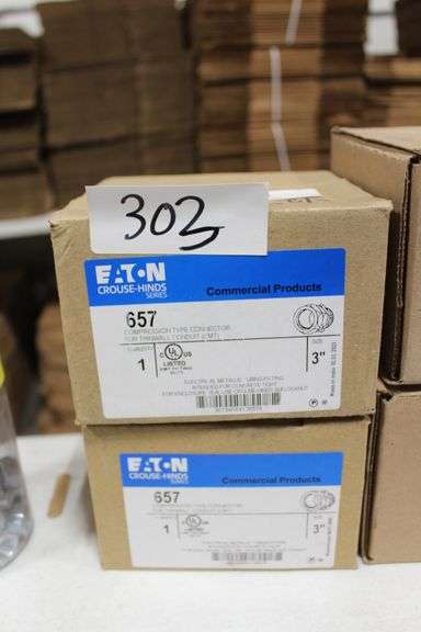 Eaton Crouse Hinds Series 657 Compression Type Connector For Thinwall Conduit (Emt) 3" 1-Per Case