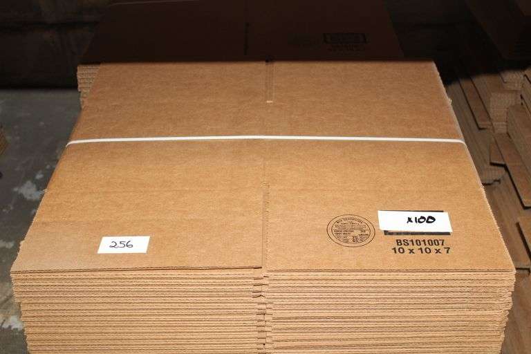 New Singlewall Box Bs101007 10"X10"X7"