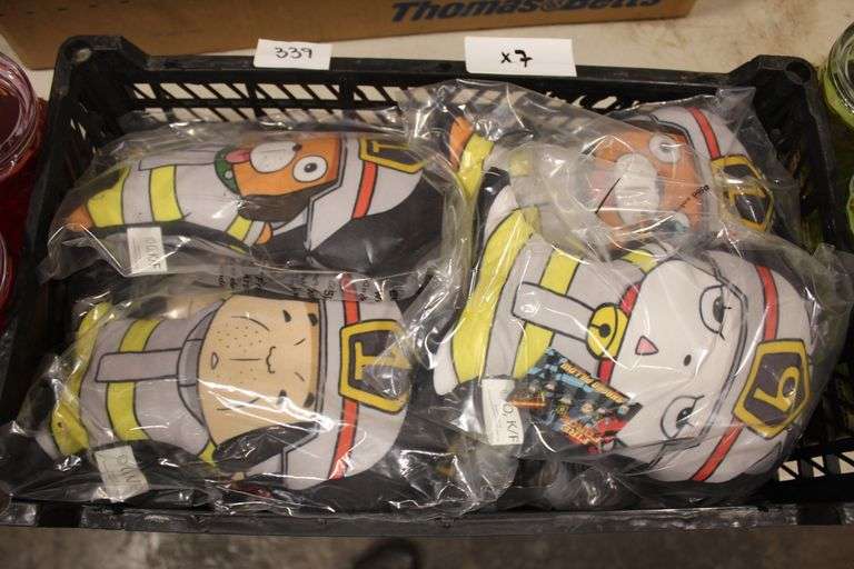 Brand new Surreal Fire Force Palxo Mascots 3 Shaped Pillow Toy 119