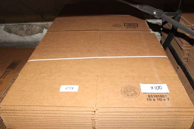 New Singlewall Box Bs101007 10"X10"X7"