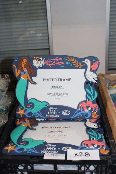 Brand New Camp X Disney's The Little Mermaid Collab Photo Frame 8"X6"