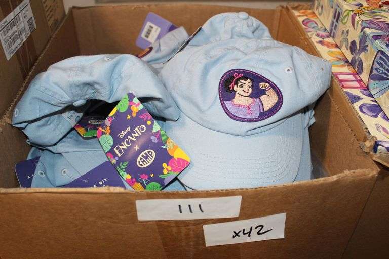 Brand New Camp X Disney's Encanto Collab Luisa Kids Hat,One Size Fits Most Retail $25 Ea. All With Tags