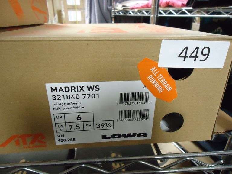 NEW! LOWA MADRIX ALL TERRAIN RUNNING WOMENS SIZE 7.5