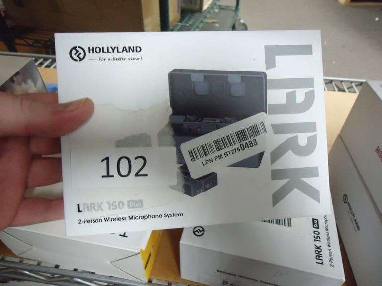 HOLLYLAND LARK150 DUO WIRELESS MICROPHONE SYSTEM