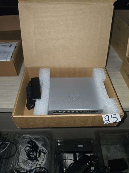 CISCO MERAKI MS120-8 COMPACT LAYER 2 SWITCH