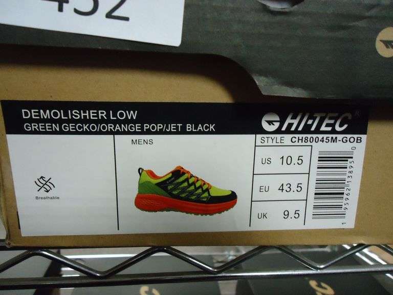 NEW! HI-TEC DEMOLISHER LOW SHOE MENS SIZE 10.5