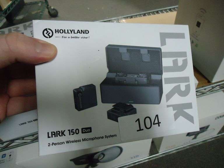 HOLLYLAND LARK150 DUO WIRELESS MICROPHONE SYSTEM