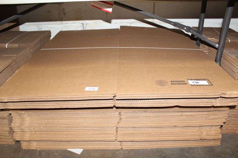 New Singlewall Box #20x20x20 20" Square