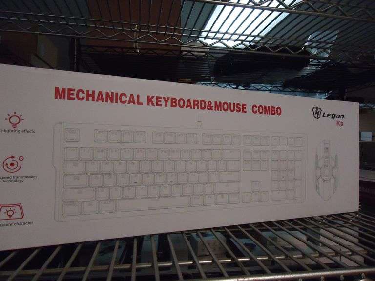 NEW! LETTON K3 KEYBARD AND MOUSE COMBO SET