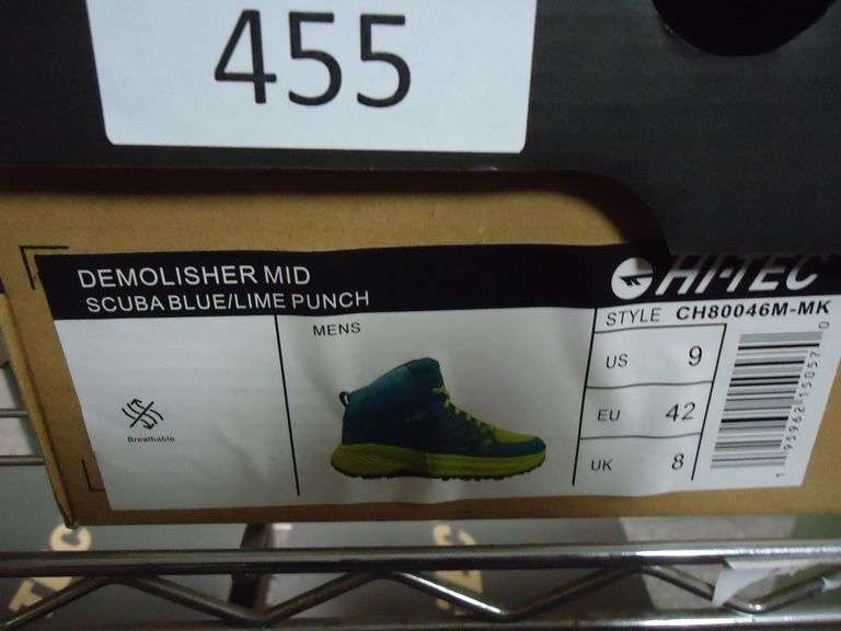 NEW! HI-TEC DEMOLISHER MID SHOE MENS SIZE 9