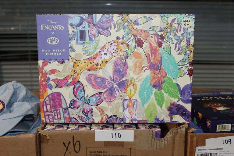 Brand New Camp X Disney'S Encanto Collab 500-Piece Puzzle By Artist Sebas Pakui Tygp-Cmp-Hrkh