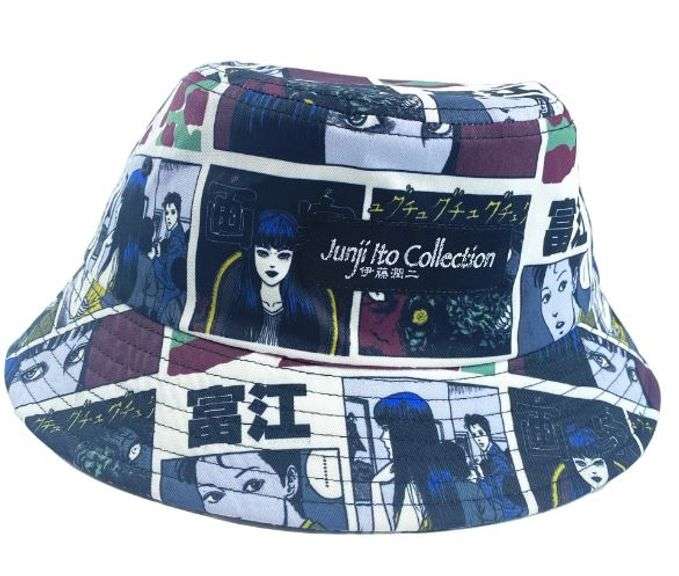 Brand new Junji Ito Collection Graphic Bucket Hat Jiht2534_Os, retails $30 ea