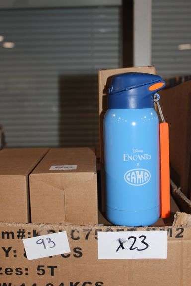 Brand New Camp X Disney's Encanto Collab Kids Metal Water Bottle Antonio Theme Retail $22Ea.