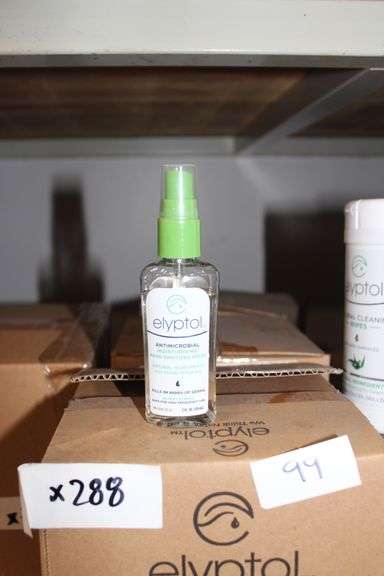 Elyptol Erlg02 2Oz Antimicrobial Moisturizing Hand Sanitizer Spray Travel Size