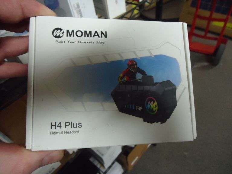 MOMAN H4 PLUS HELMET HEADSET