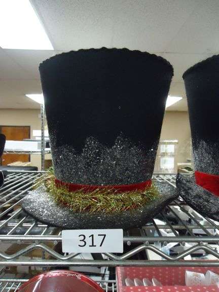 DECORATIVE CHRISTMAS TOP HAT