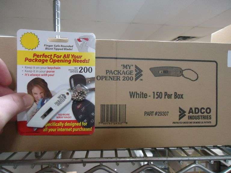 NEW! CASE OF (150) MY PACKAGE OPENER 200